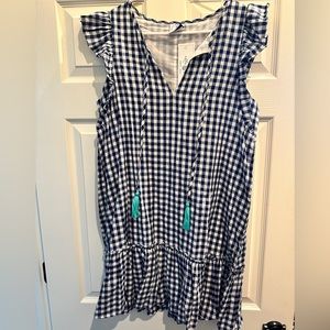 Gingham Plaid Dress - NWT
